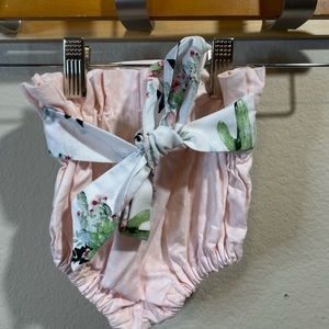 Baby 6-9m Girls Pink Cactus /floral Cover